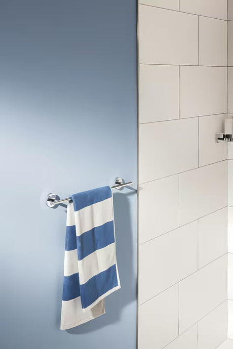 Chromový držák ručníků Grohe Start Cosmopolitan Accessories se skrytým upevněním