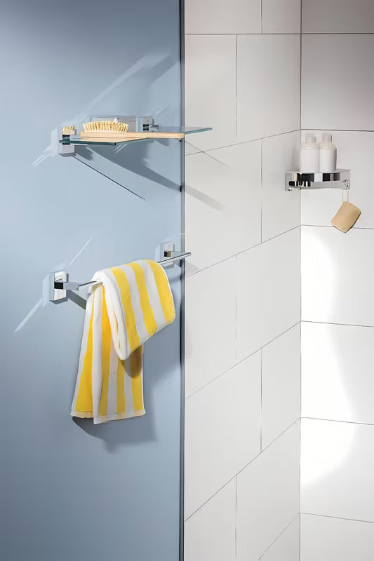 Kampinė lentyna Grohe Start Cube Accessories, chromo spalvos