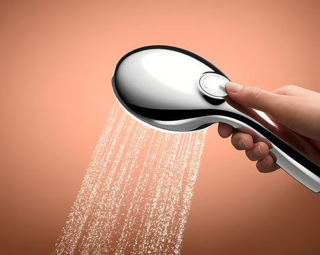 Chromový sprchový set Grohe Tempesta s ruční sprchou, sprchovou tyčí a hadicí