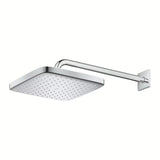 Chromová hlavová sprcha Grohe Tempesta 250 Cube s nástěnným sprchovým ramenem a proudem Rain