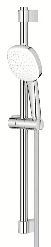 Chromový sprchový set Grohe Tempesta Cube s ruční sprchou, sprchovou tyčí a hadicí