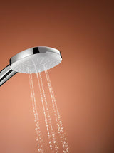 Grohe Tempesta Cube vanový sprchový set v chromu s ruční sprchou, hadicí 1500 mm a nástěnným držákem.