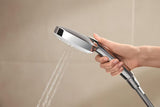 Sprchový systém Grohe Tempesta Cube System s termostatickou baterií v chromu, hlavovou a ruční sprchou