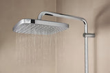 Sprchový systém Grohe Tempesta Cube System s termostatickou baterií v chromu, hlavovou a ruční sprchou