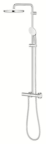 Sprchový systém Grohe Tempesta System s termostatickou baterií v chromu s hlavovou a ruční sprchou