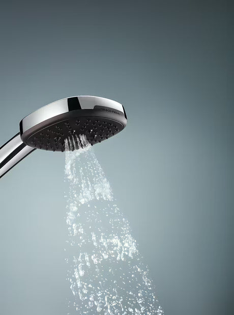 Chromový sprchový set Grohe Vitalio Comfort s ruční sprchou, sprchovou tyčí a hadicí