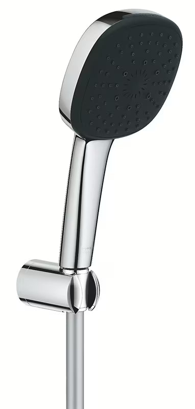 Chromový vanový set Grohe Vitalio Comfort s ruční sprchou se 3 režimy proudu, držákem a hadicí 1750 mm.