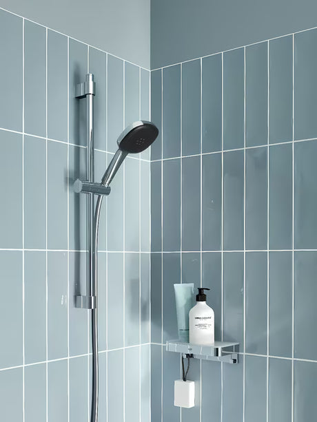 Chromový sprchový set Grohe Vitalio Comfort s ruční sprchou, tyčí a sprchovou hadicí
