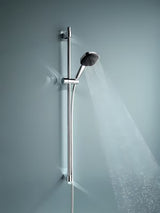 Chromový sprchový set Grohe Vitalio Comfort s ruční sprchou, sprchovou tyčí a hadicí