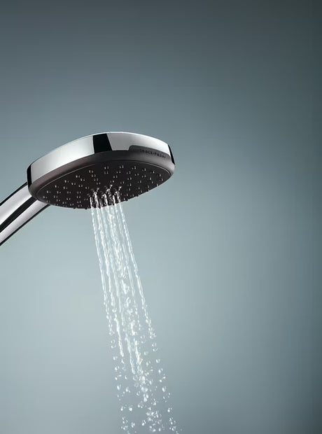 Chromový sprchový set Grohe Vitalio Comfort s ruční sprchou, sprchovou tyčí a hadicí