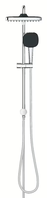Sprchový systém Grohe Vitalio Comfort System v chromu s hlavovou a ruční sprchou