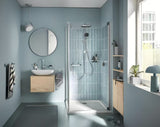 Sprchový systém Grohe Vitalio Comfort System v chromu s hlavovou a ruční sprchou
