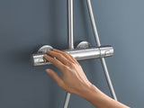Sprchový systém Grohe Vitalio Joy XXL 310 s termostatem v chromovém provedení s hlavovou a ruční sprchou