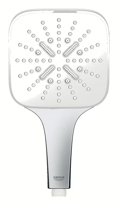 Chromuotas rankinis dušas Grohe Vitalio 130 SmartActive Cube su trimis srovėmis ir SmartTip valdymu