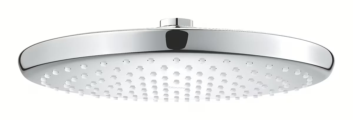 Kulatá hlavová sprcha Grohe Vitalio Start 250 v chromu s proudem Rain a průměrem 250 mm.