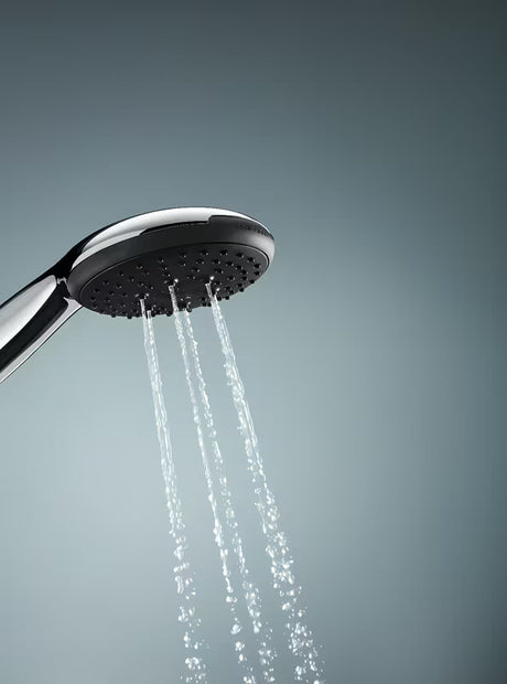 Chromový sprchový set Grohe Vitalio Start s ruční sprchou, sprchovou tyčí a hadicí