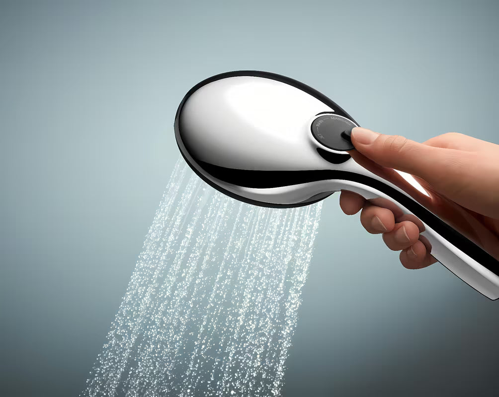 Kromirana tuš ročka Grohe Vitalio Start, ročna prha z dvema curkoma Rain in Jet