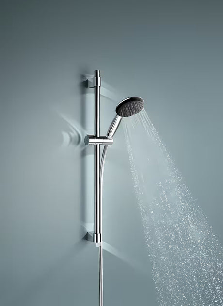 Chromový sprchový set Grohe Vitalio Start s ruční sprchou, sprchovou tyčí a hadicí