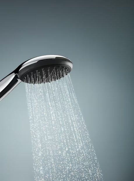 Chromový sprchový set Grohe Vitalio Start s ruční sprchou, sprchovou tyčí a hadicí