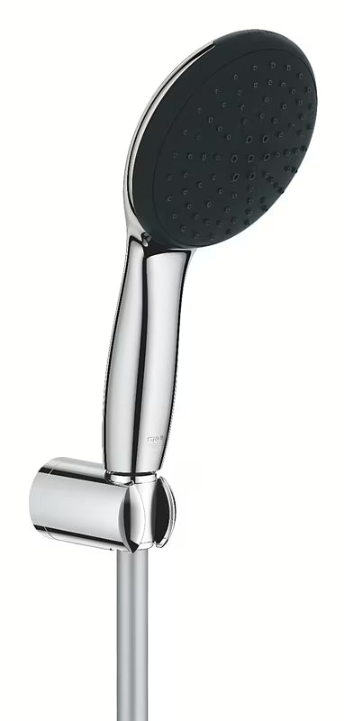 Chromový vanový sprchový set Grohe Vitalio Start s ruční sprchou, hadicí 1750 mm a nástěnným držákem