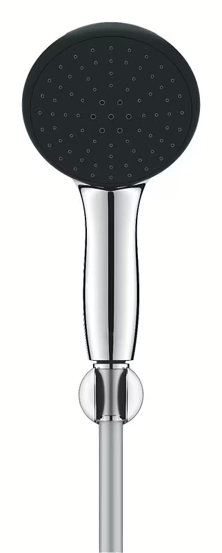 Chromový vanový sprchový set Grohe Vitalio Start s ruční sprchou, hadicí 1750 mm a nástěnným držákem