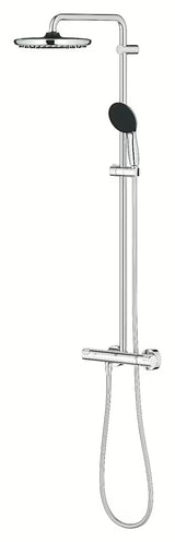 Grohe Vitalio Start System sprchový systém s termostatickou baterií v chromu s hlavovou a ruční sprchou