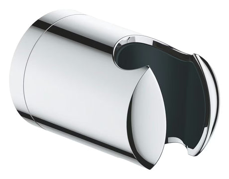 Chromový pevný držák sprchy Grohe Vitalio Universal pro montáž šroubováním nebo lepením.