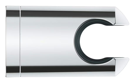 Chromový pevný držák sprchy Grohe Vitalio Universal pro montáž šroubováním nebo lepením.