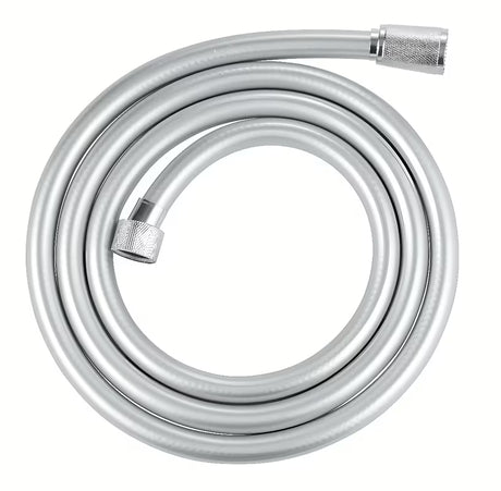 Chromová sprchová hadice Grohe VitalioFlex Silver 1750 mm s funkcí TwistStop a ochranou AntiFold
