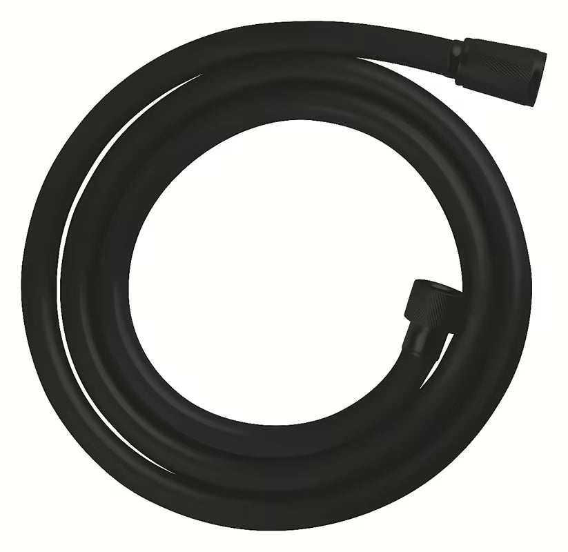Sprchová hadice Grohe Vitalioflex Trend 1500 mm v provedení matte black s univerzální přípojkou G 1/2" x 1/2".
