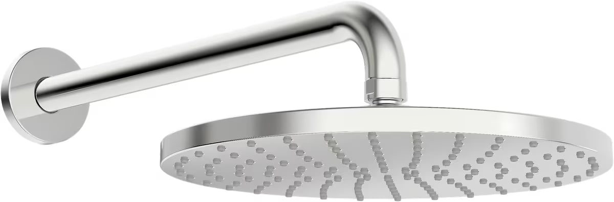 Hlavová sprcha Hansa Viva v chromu s kulatou hlavicí 250 mm a sprchovým ramenem