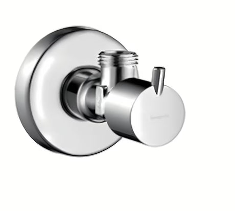 Rohový ventil Hansgrohe se standardním připojením G 1/2 na G 3/8