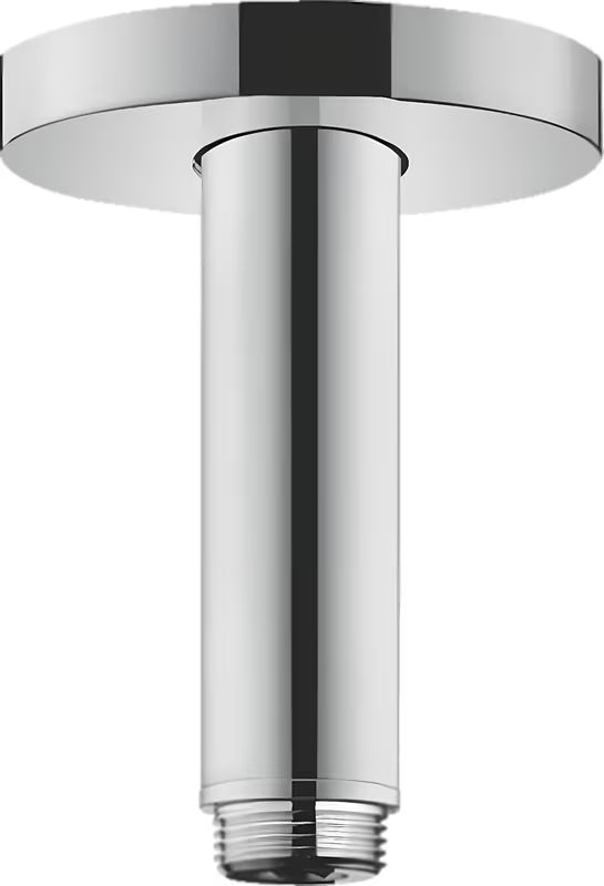 Hansgrohe stropní sprchové rameno S 10 cm v chromu s kulatou rozetou pro horní sprchu