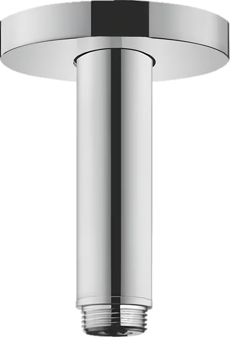 Hansgrohe stropní sprchové rameno S 10 cm v chromu s kulatou rozetou pro horní sprchu