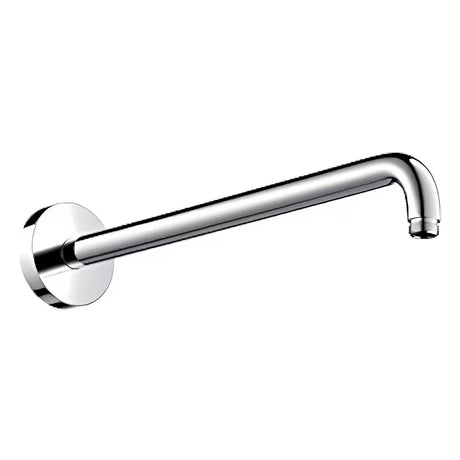 Chromové nástěnné sprchové rameno hansgrohe 38,9 cm s kulatou rozetou pro horní sprchu
