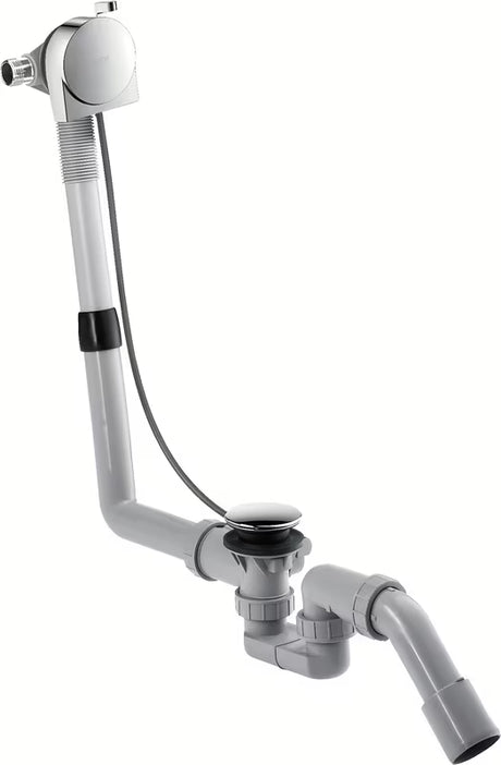 Hansgrohe vanový automat v chromovém provedení pro ovládání odtoku u vany