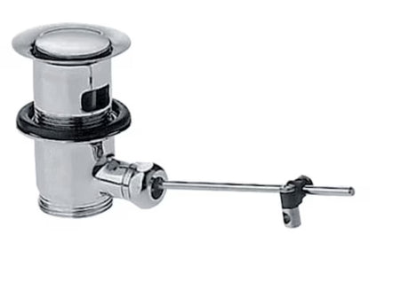 Hansgrohe výpust k umyvadlu v chromu s ovládáním táhlem pro umyvadla s přepadem