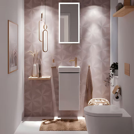 Háček na ručníky hansgrohe AddStoris v provedení kartáčovaný bronz pro zavěšení ručníku nebo županu.