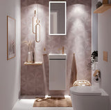 Hansgrohe AddStoris držák toaletního papíru s krytem v povrchové úpravě kartáčovaný bronz.