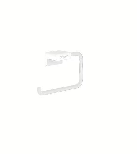 Hansgrohe AddStoris držák toaletního papíru v matné bílé barvě pro montáž na stěnu