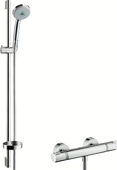 Hansgrohe Croma 100 termostatická sprchová baterie se sprchovým setem v chromovém provedení