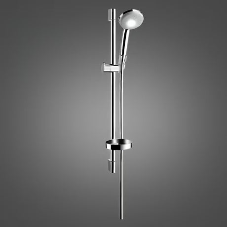 Hansgrohe Croma 100 sprchový set v provedení chrome s ruční sprchou, tyčí, hadicí, jezdcem a mýdlenkou