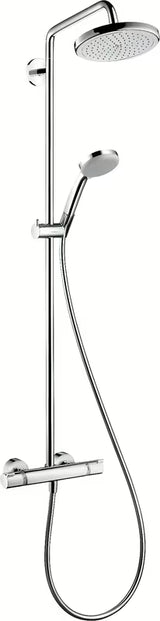Hansgrohe Croma sprchový systém s termostatickou baterií v provedení chrome s horní sprchou 220 mm