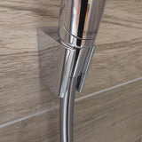 Hansgrohe Croma Select vanový set s ruční sprchou 110 mm v provedení bílá a chrom