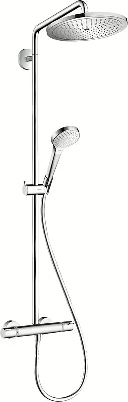 Hansgrohe Croma Select S sprchový systém s termostatickou baterií v chromu s horní sprchou 280 mm