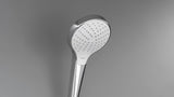Ruční sprcha Hansgrohe Croma Select S Vario bílá/chrom s tlačítkem Select a průměrem 110 mm
