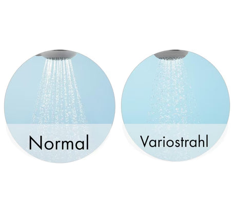 Ruční sprcha Hansgrohe Crometta 85 Vario v chromu s kulatou hlavicí a dvěma typy proudu