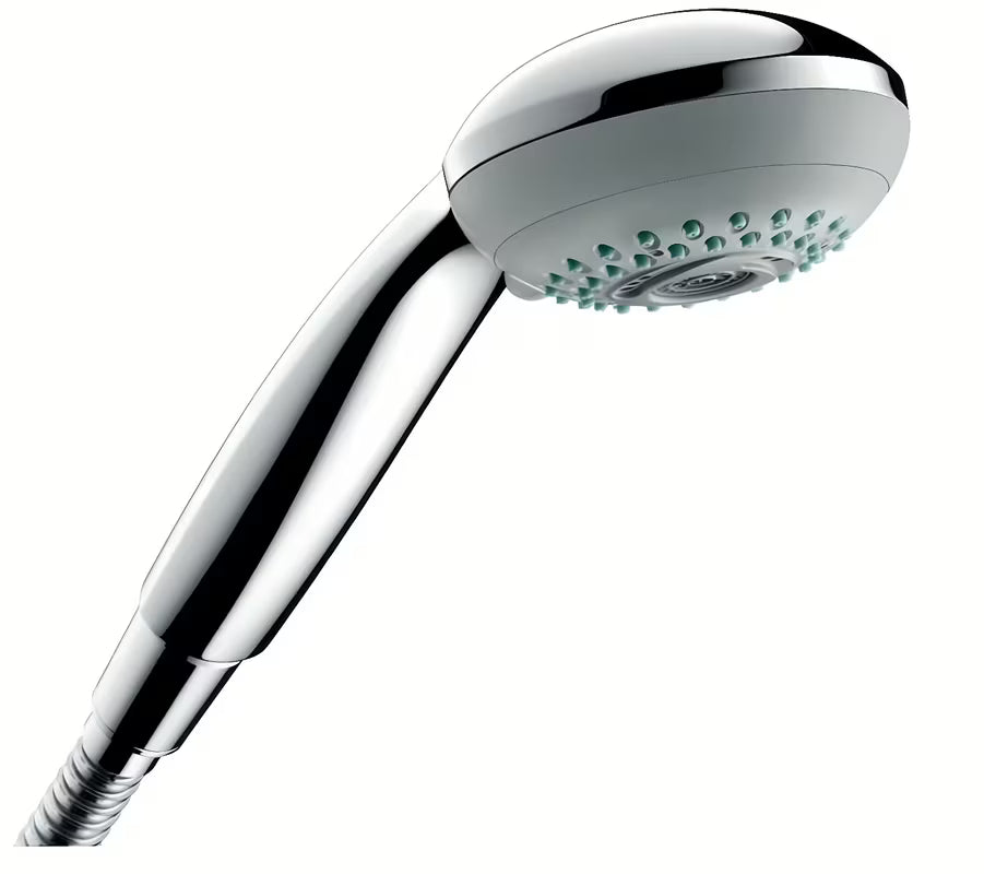 Ruční sprcha Hansgrohe Crometta 85 v chromu s průměrem 85 mm a třemi druhy proudu