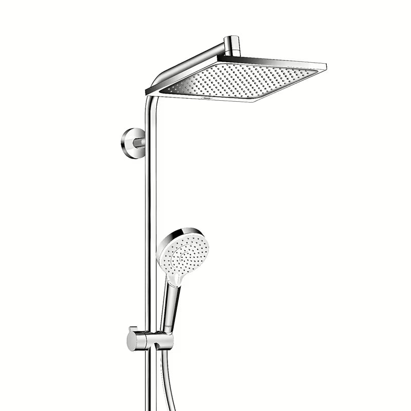 Hansgrohe Crometta E sprchový systém s termostatickou baterií v chromu s horní sprchou 240 mm a ruční sprchou