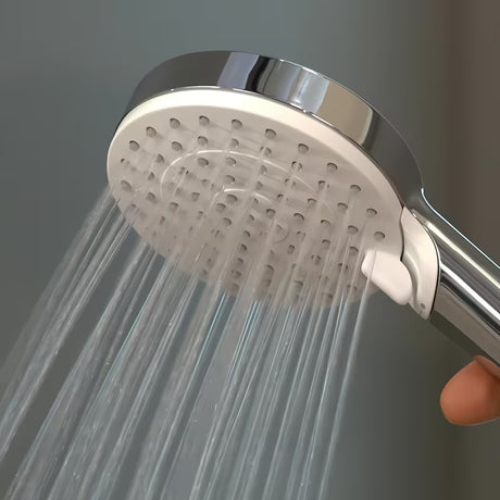 Hansgrohe Crometta E sprchový systém s termostatickou baterií v chromu s horní sprchou 240 mm a ruční sprchou